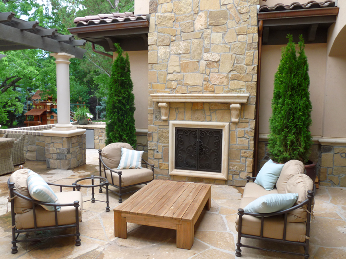 Outdoor Fireplace